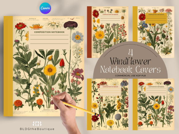 Download Wildflower Composition Notebook Covers - Notebook Collection