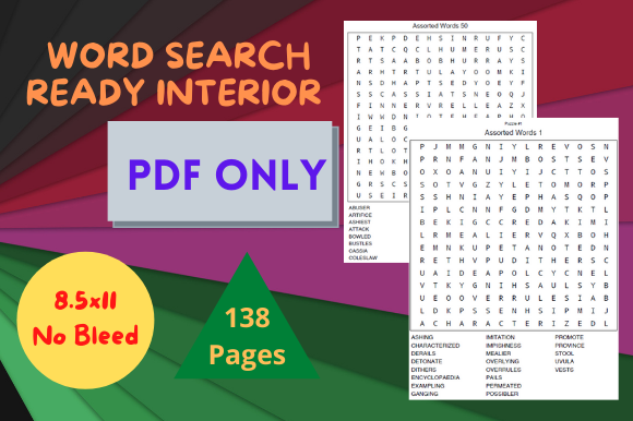 Download Words Search Interiors Kdp - Premium Resources