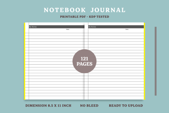 Download Notebook Low Content KDP Interior - 5 - Notebook Collection